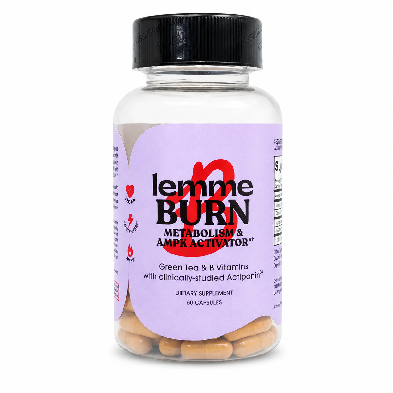 LeanShape Formula - Apoya tu progreso físico: LEMME BURN SUPLEMENTO NATURAL 60UNI