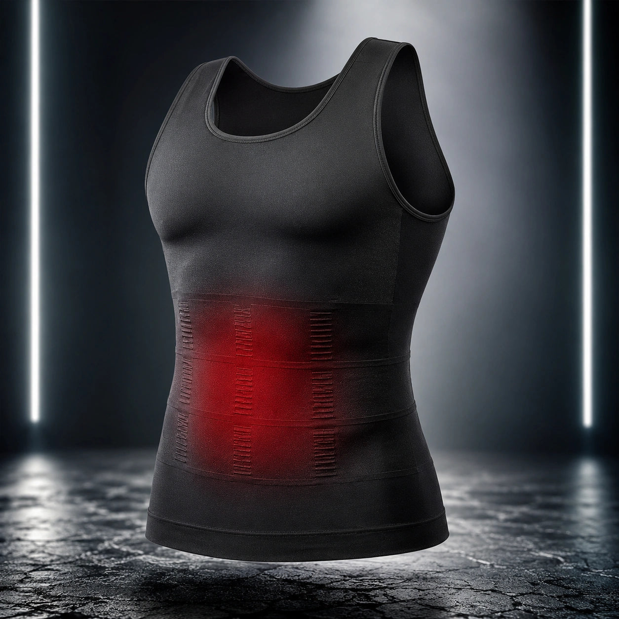 FORZA FIT - Marca tu figura sin esfuerzo: Camiseta comprimida para hombre