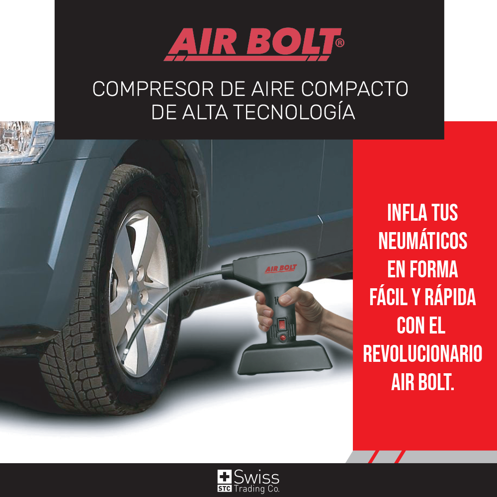 Air Bolt Compresor de Aire Portátil