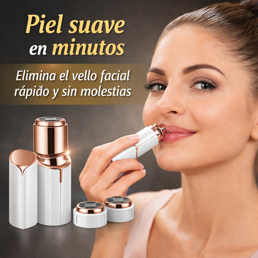 DEPILADORA FACIAL Suavidad Instantánea, Uso Fácil
