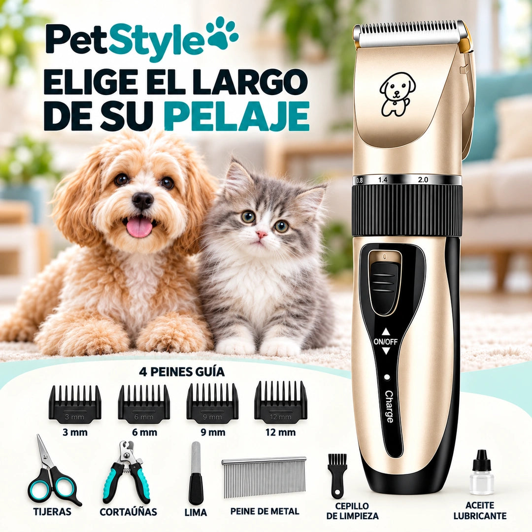 Kit Profesional de PetStyle - Elige el largo de su pelaje
