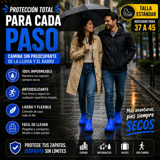 DryStep - Zapatos secos, aunque llueva a cántaros: Cubrezapatos