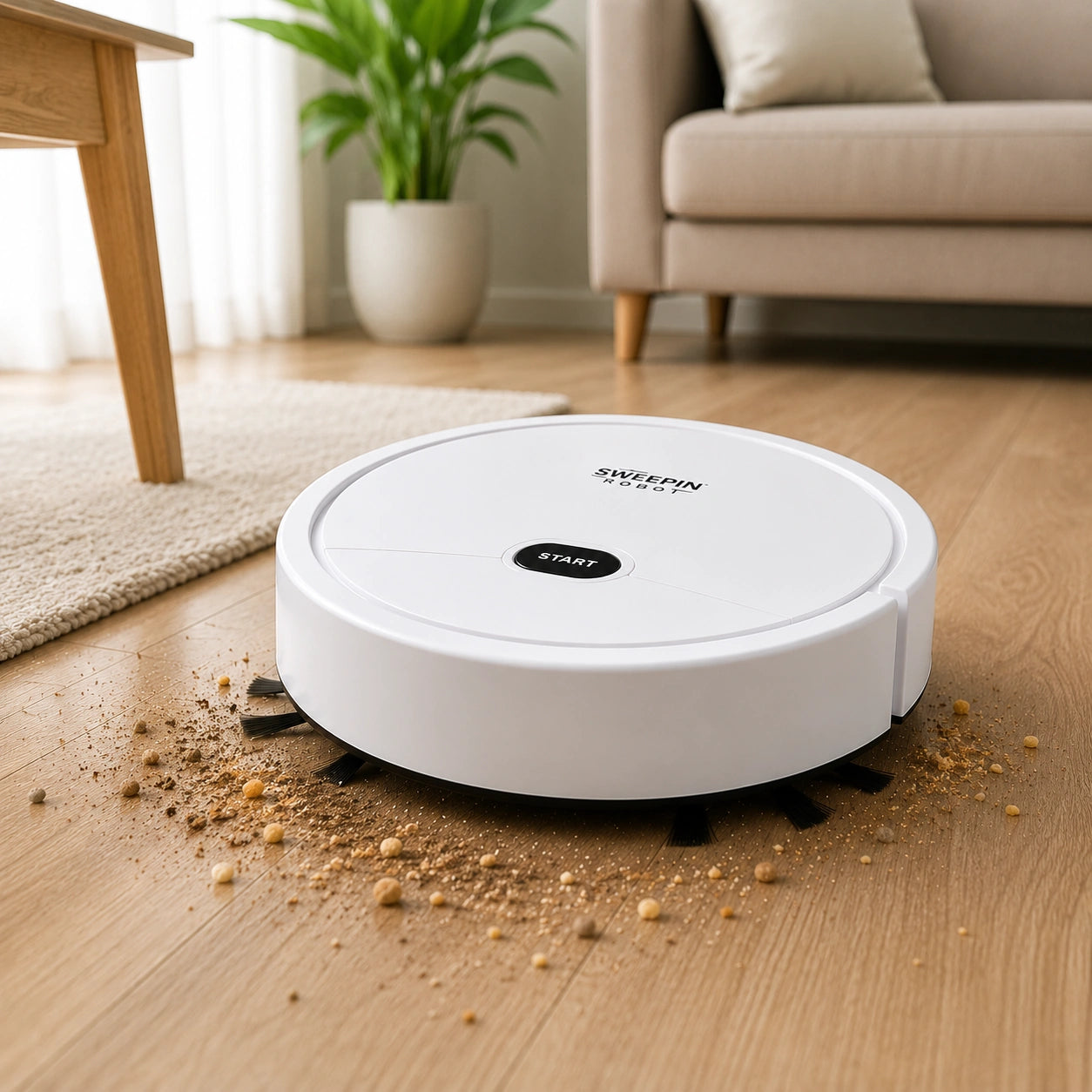 “SmartClean 360°” - ASPIRADORA ROBOT INTELIGENTE