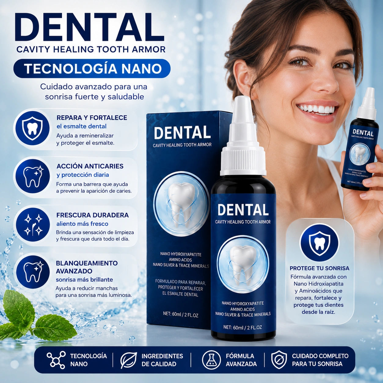 DentaShield - Ayuda a proteger tu esmalte: Dental Cavity Healing