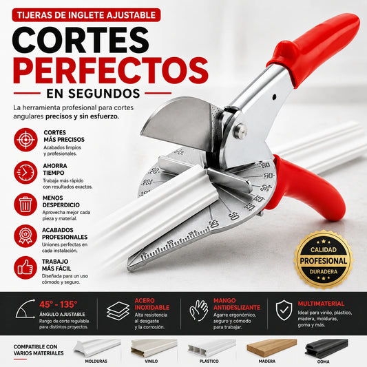 MultiTrim Pro - Ajusta y Corta con Precisión: TIJERAS DE ANGULO AJUSTABLE